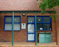 Gladesville library meeting room   outside