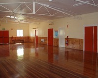 Callala bay progress hall   inside