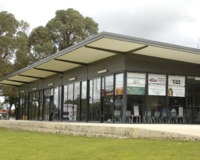Kingsley memorial clubrooms   sports hall   outside view