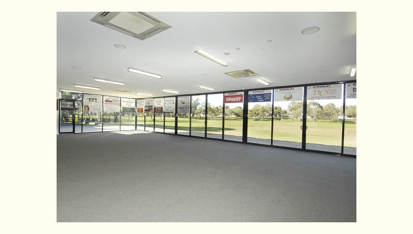 Kingsley memorial clubrooms   sports hall   inside view