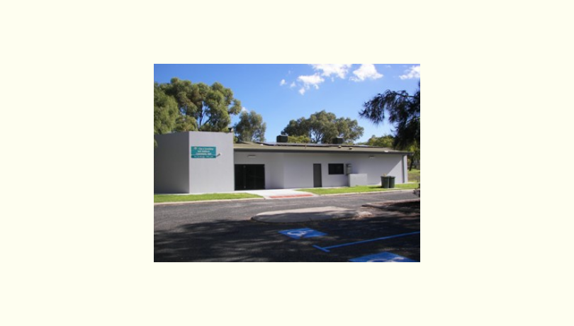 Rob baddock community main hall   outside view