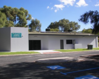 Rob baddock community main hall outside view