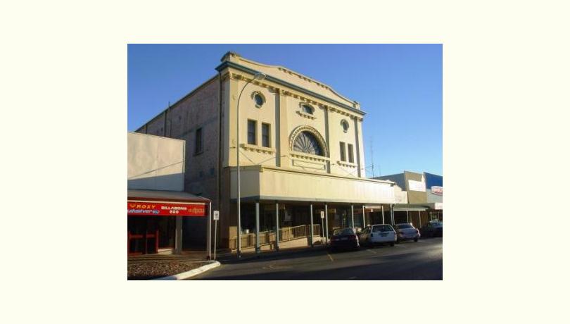 Ascot theatre    outside view