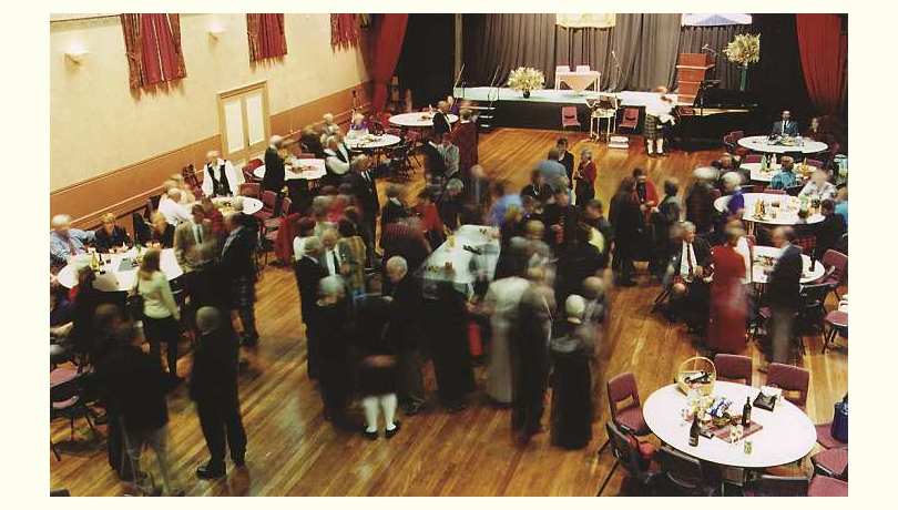 Naracoorte town hall and function centre   inside view