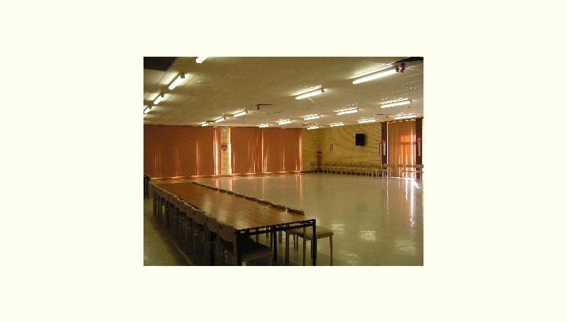 Osborne community hall   inside view