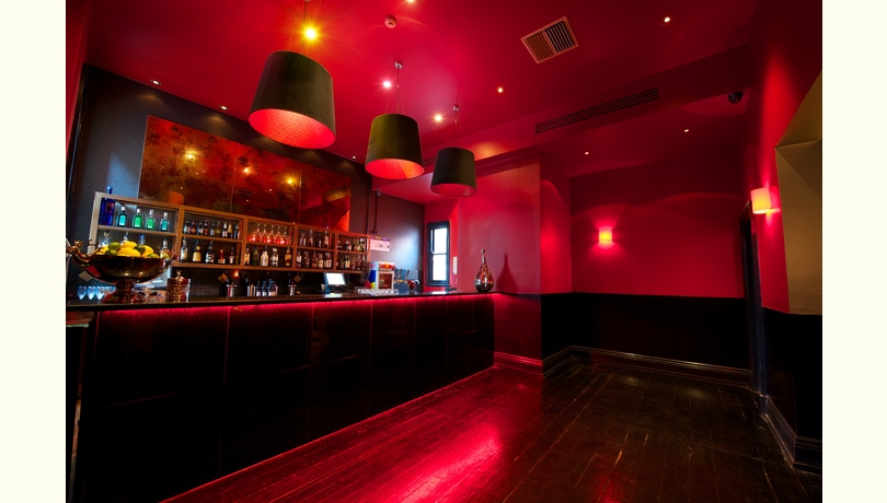 Upstairs bar