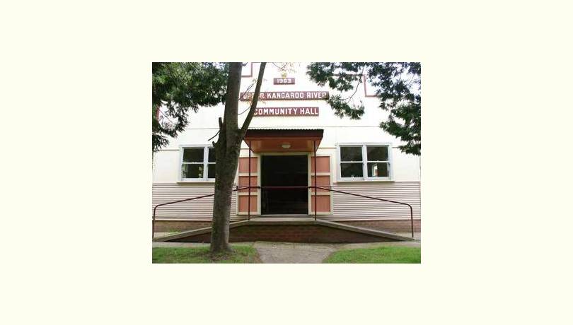 Upper kangaroo river community hall   outside