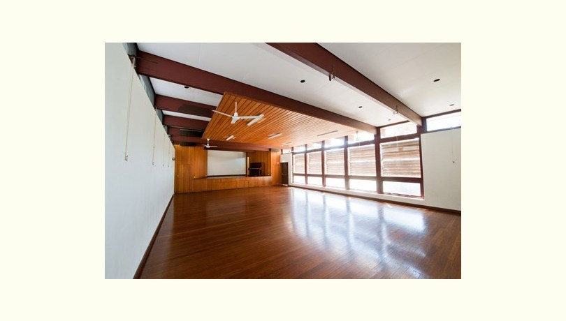 Oyster bay community hall    inside