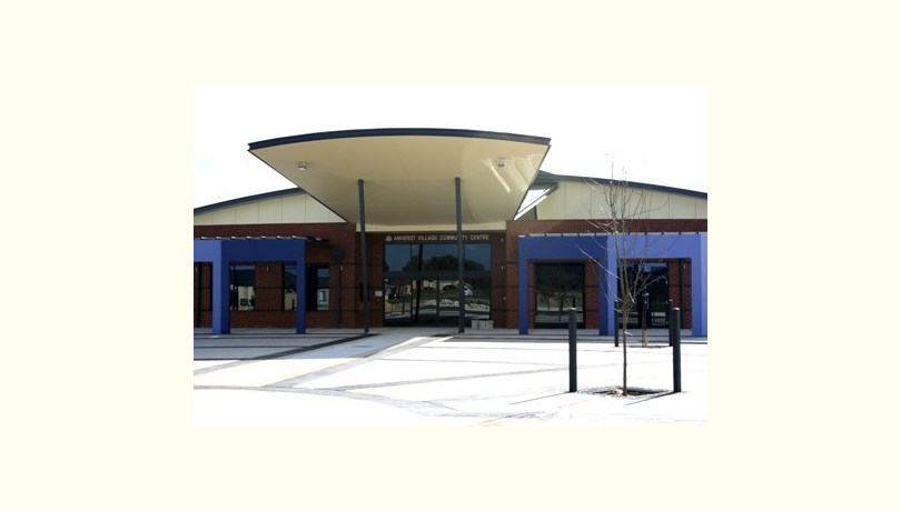 Amherst village function centre   front view