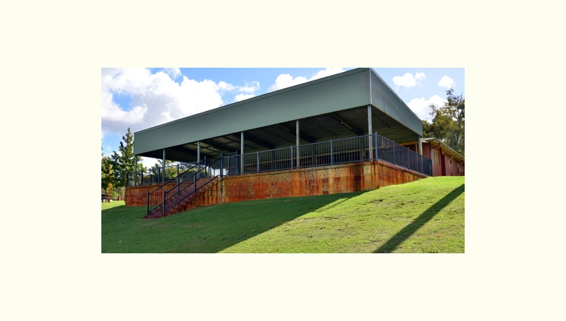 Menzies park pavilion   front view