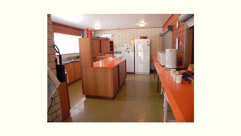 Hawthorn community centre hall   kitchen view