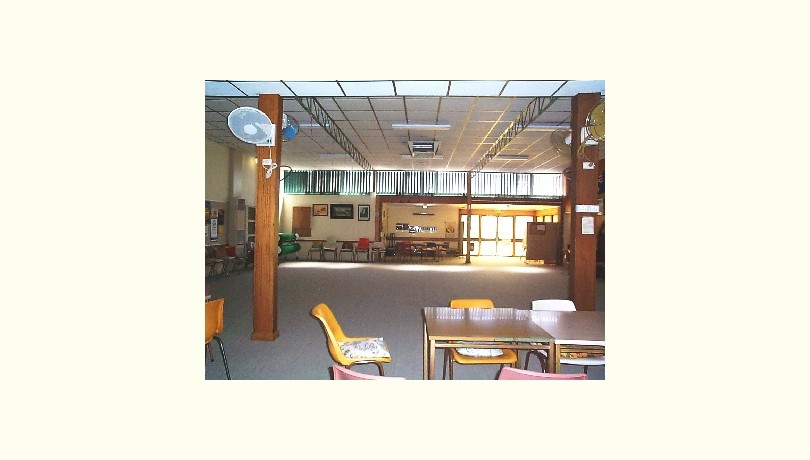 Devon park community hall   inside view