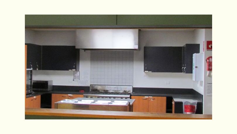 Goodwood community centre kitchen view