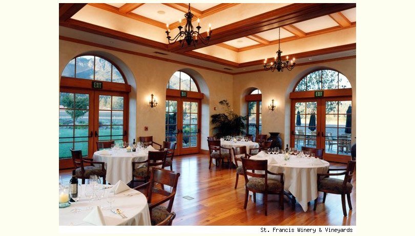St francis winery   inside view