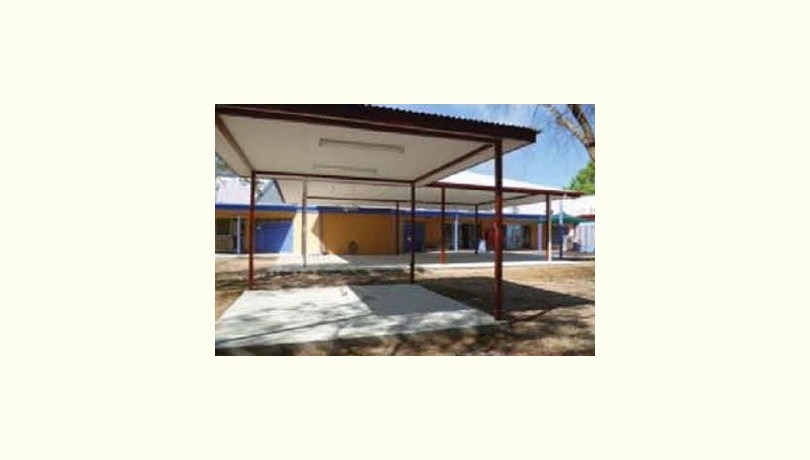 Malak community centre   outside view