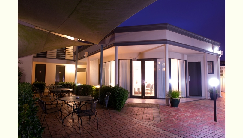 Outside sitting area