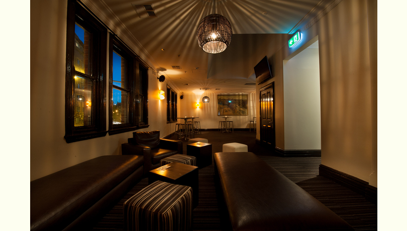 7 rooftop lounge area