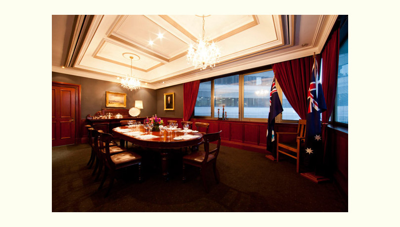 The brisbane club presidents room
